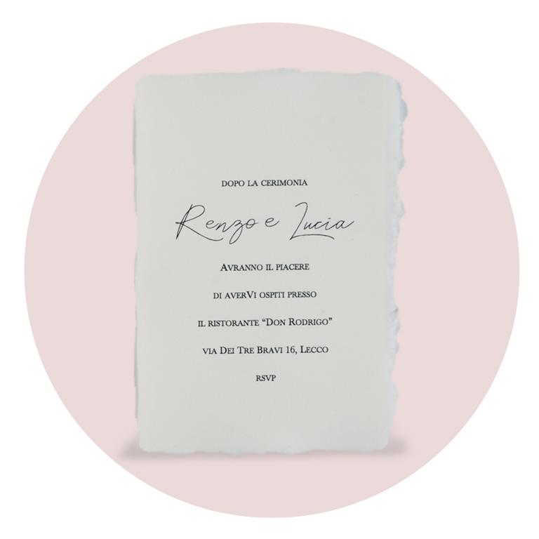 Immagine prodotto: Invito set matrimonio cod. FFP B 0002